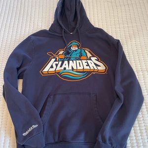 NY ISLANDERS MITCHELL & NESS RETRO HOODY